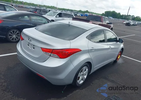 2012 Hyundai Elantra Gls (Ulsan Plant) из США, поврежденный, VIN KMHDH4AE0CU305017
